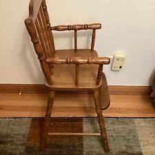 Oak Antique Chairs Antique 1920-1949 Time Period Manufactured High Chair for sale | eBay