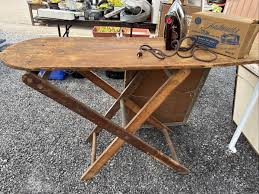 Wooden Ironing Board Antique Primitives | eBay