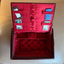 Antique Sewing Box Antique Sewing Case Antique Needlework Box 1890s 1900s Art Nouveau Antique Wicker Red Silk Leather Lined Etui Necessaire - Etsy