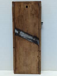 Antique Tucker & Dorsey Mfg Co Vintage Mandolin Kraut Cutter Hardwood 16" x 6.25 | eBay