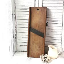 Vintage Kitchen Slicer, Farmhouse Decor, Wooden Mandolin Slicer, Primitive Cabbage Slicer - Etsy