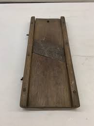 Antique Primitive Two Blade Wooden Cabbage Slaw Kraut Cutter Slicer Shredder | eBay