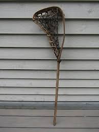 Nice VINTAGE Old Wooden Lacrosse Stick LALLY'S CLUB SPECIAL DEFENCE 48" x 10" | eBay