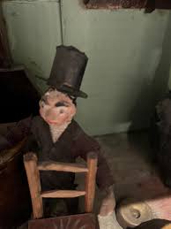 VTG 1940's AMERICANA FOLK ART DIORAMA MÂCHE FIGURES TAVERN SCENE READING PA. | eBay