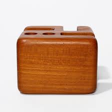 Teak Vintage Pipe Stand AB Sowe-konst Modern Wood Pipe ...