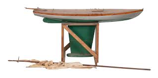 Remote Control Wooden Pond Yacht Sail Boat