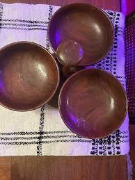 Vintage Margaret Studios Wood Lazy Susan Serving Bowls Rare Mid Century Modern | eBay