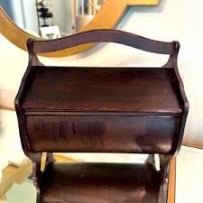 Vintage Italian Jewelry Box Made With Tapestry Fabric and Wood - Etsy