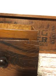 Vintage Wood Recipe Box - Etsy