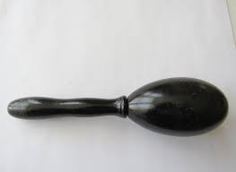 Antique Black Wood Darner Wooden Darning Egg Vintage - Etsy