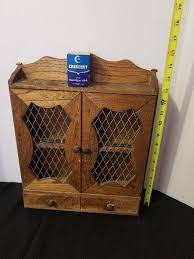 Vintage Wooden Spice Rack Holder With Drawers - #73-A | EstateSales.org