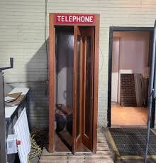 Vintage GTE American Electric Company Phone Booth - In Good ...