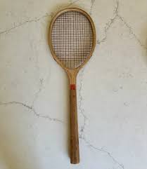 Antique Early 1900's Wood Tennis Racquet – Vintage | eBay