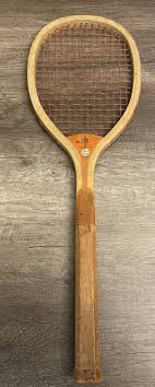 Antique Wright & Ditson The Star wooden tennis racquet Rare ...