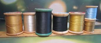 Wood Spool THREAD 7 Coats Mercerized Clarks Conso American ...