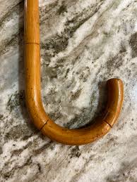 19th C. English Wood Walking Sticks or Canes, a Pair | Chairish