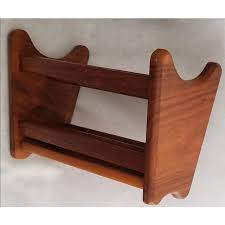 Vintage Mid-Century Danish Modern Teak Wood Magazine Rack ...
