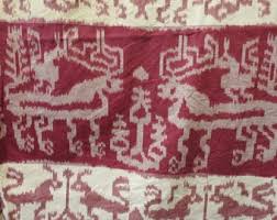 SALE Large Sumba Superior IKAT Throw or Bed Cover for ...