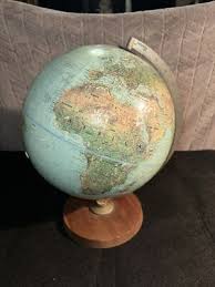 VINTAGE THE WORLD BOOK GLOBE BY REPLOGLE 12" DIAMETER | eBay