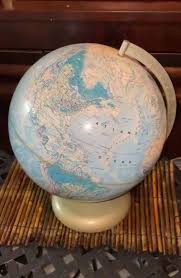 Rand Mcnally Globe World From the Mid Century! #bv/al - Etsy