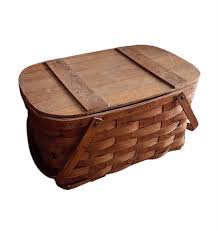Vintage Wicker Picnic Basket – attic+earth Home