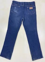 VTG Wrangler 937STR Jeans Actual 35x32 Straight Denim Cowboy Western Made In USA | eBay