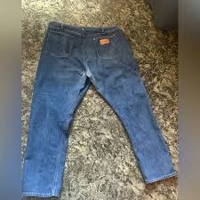 Wrangler | Jeans | Vintage Wrangler Jeans Made In Usa Mens 423 Denim W Vintage Logo Back Pocket | Poshmark