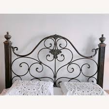 Bob's Discount Anastasia Queen Bed Antique Black - AptDeco