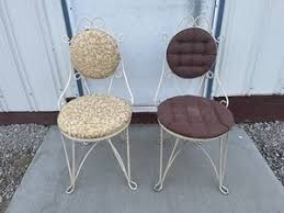 Vintage Wrought Iron Vanity Stool | eBay