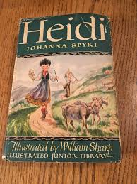 Heidi by Johanna Spyri(tan copy with dust jacket )#3 – The ...