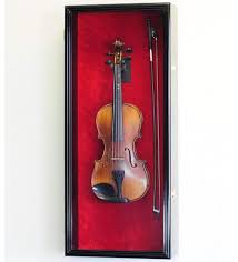 Amazon.com: sfDisplay.com,LLC. Violin Display Case Cabinet ...