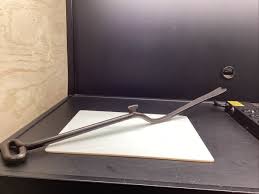 Antique Blacksmith Hand Forged Slate Ripper 30 Inches Long ...