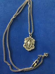 Rare Our Lady of Grace Miraculous Saint Medal Pewter Gift ...