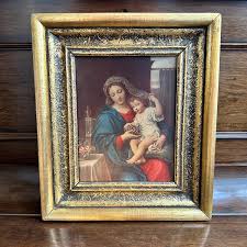 Madonna of the Grapes Print - Etsy