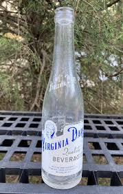 Vintage Acl VIRGINIA DARE soda bottle Ellsworth Bottling Co ...