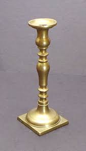 Antique Brass Candlestick c.1800 | eBay