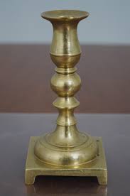 Pair Virginia Metalcrafters Model 76-1 Brass Candlesticks ...