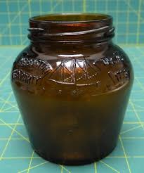Vintage Anchor Hocking Boston Tea Party American Revolution Brown Glass Jar 4"H | eBay