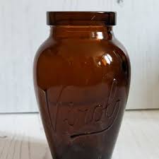 Antique Virol Brown Glass Bottle Circa 1910s Pharmacy Chemist - Etsy New Zealand