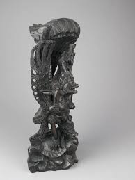 Magnificent Vintage Vishnu Riding Garuda Statue - Hand Carved Wood - Indonesia/ Bali - Etsy Canada