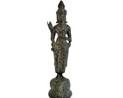 Buy White Tara 32 Cm 4kg Copper Bronze Fire Gilded Original Online in India - Etsy