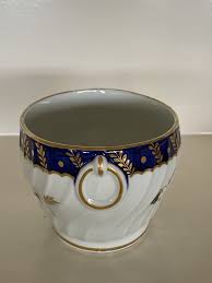 Vintage Early 20th Century Blue and White "Wheat" Themed ...