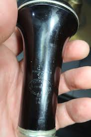 Vintage 1930s Buffet Crampon & Cie Clarinet Buffet LP Low E ...