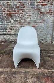 Verner Panton for Vitra -Modern Danish White Panton Chairs -set of 3 | eBay