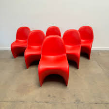 Authentic! Vitra Verner Panton Stacking Chairs – enliven mart