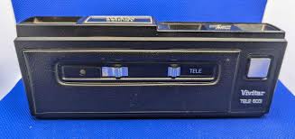 A vintage Vivitar 110 film camera. This is the Vivitar model ...