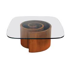 Vladimir Kagan Snail Coffee Table — PATINA NYC