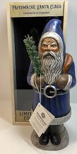 Marolin Manufaktur Papermache Santa Claus 13” Ltd Ed 21/404 ...