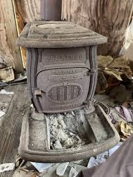 Peerless Cast Iron Wood Burning Stove | eBay