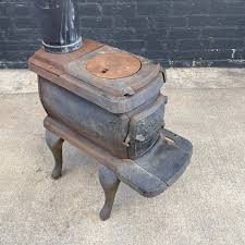 Vintage Cast Iron Stove Box Chimney, 1970's – Vintage Supply